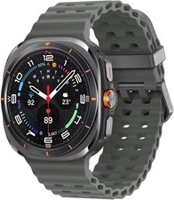 Waterproof Marine Silicone Band for Samsung Galaxy Watch Ultra 47mm, Soft Strap