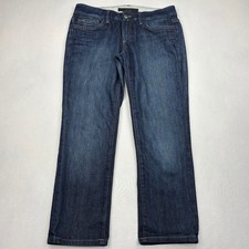 Joes Jeans The Honey Jeans Womens 27 Aimee Dark Wash Straight Crop Made in USA