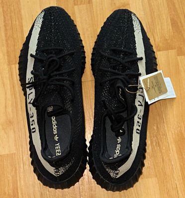 adidas Yeezy Boost 350 V2 Sneaker Schwarz/Beige Oreo EU 50 US 14,5 BY1604