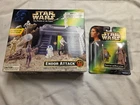 Kenner Star Wars Power of The Force Endor Attack 1997 Leia Wicket action figures