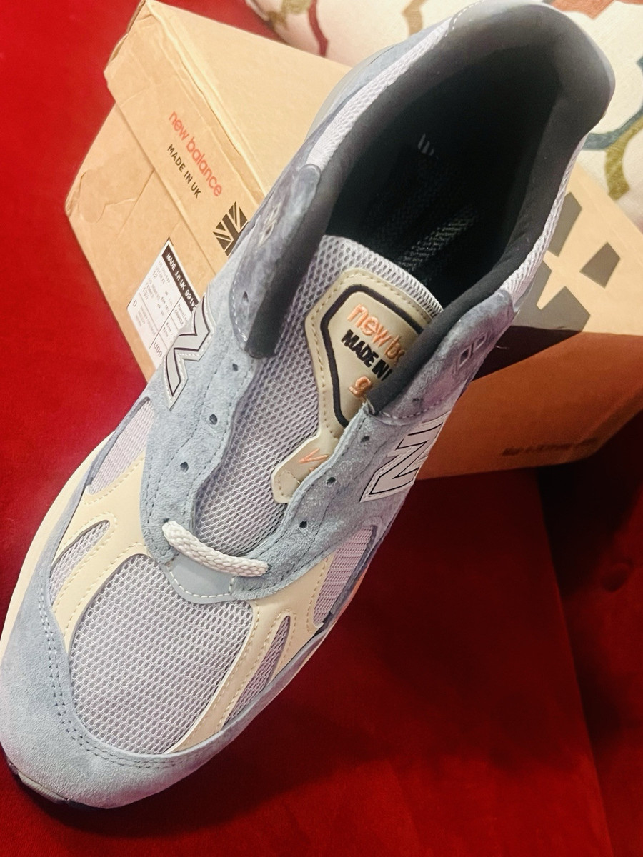 Size 12 - New Balance 991v2 Made In England Silver Blue Size 12 - New Balance 991v2 Made In England Silver Blue