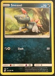 Sneasel 131/236 Unified Minds
