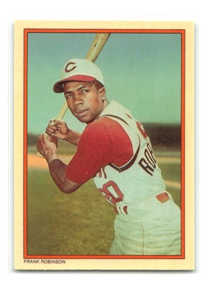 Frank Robinson - 1985 Topps Circle K All Time Home Run Kings #4 - Reds