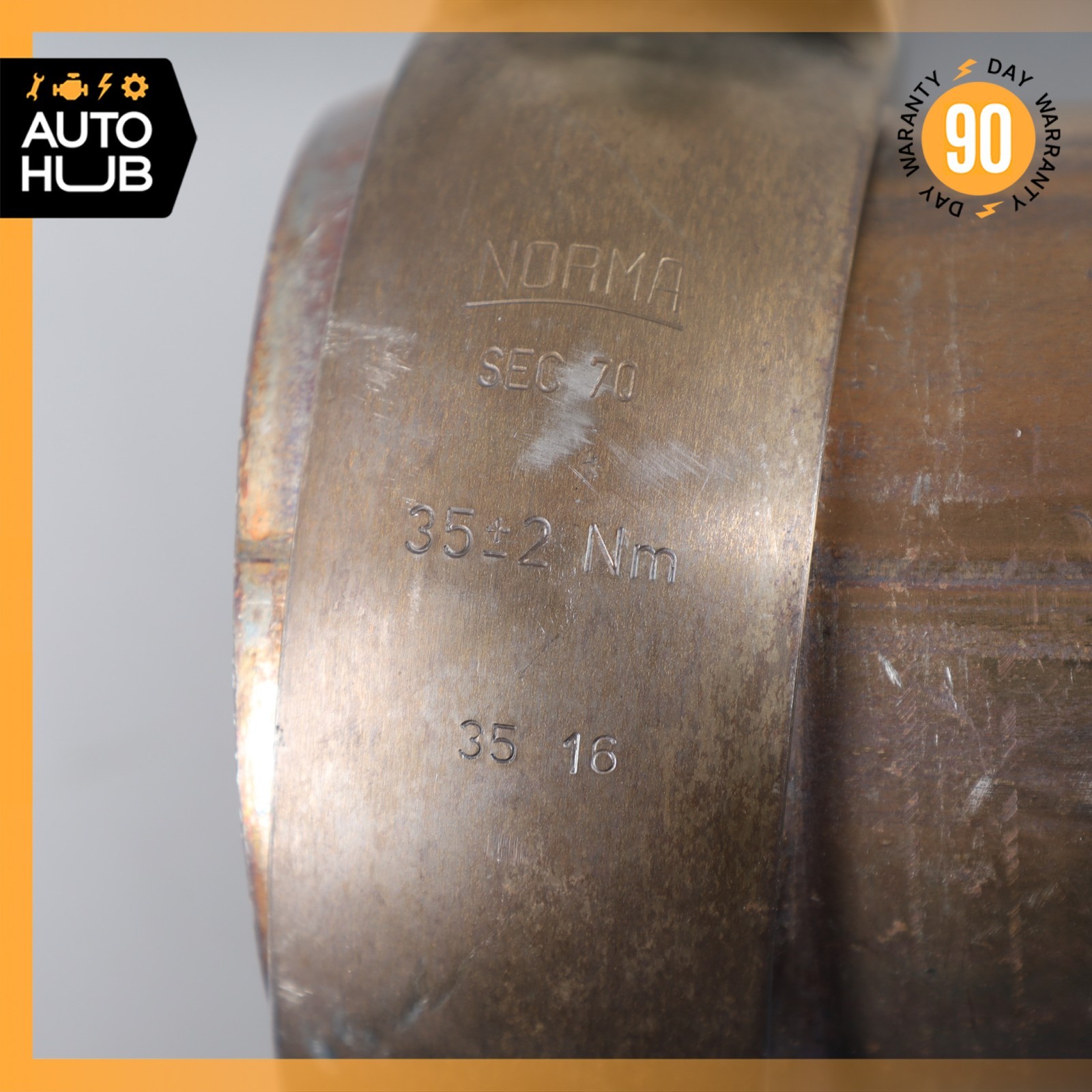 17-24 Aston Martin DB11 DBS V12 5.2L V12 Engine Left Side Exhaust Pipe OEM
