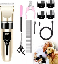Dog Cat Pet Clippers Grooming Hair Trimmer Groomer Shaver Razor Quiet Clipper US