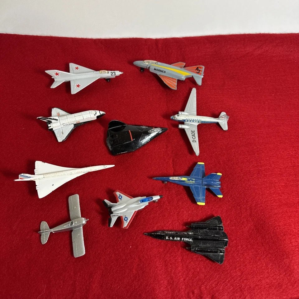 Vintage Plane Lot Diecast 80's SPACE SHUTTLE Lockheed Schabak   Zee Toy 80s NASA - Image 2 of 4