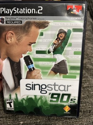 CIB SingStar 90's (Sony Playstation 2 PS2) Game, Case, Manual