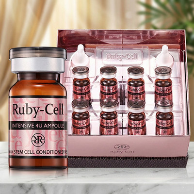 Ruby-Cell INTENSIVE 4U 6ml x 18 Youth-Restoring & Skin-Illuminating Ampoule Set