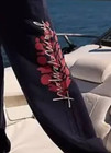 NWT FREE PEOPLE FP Movement All Star Graphic Sweat Pants (L) $128 Midnight Navy — photo 2