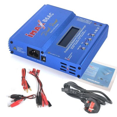 Dual Power iMAX B6AC LCD-Bildschirm Digital RC LiPo NiMh Akkus Balance Ladegerät