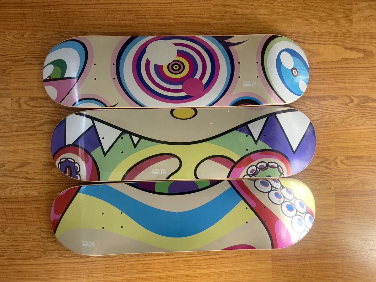 村上隆在滑板甲板| eBay