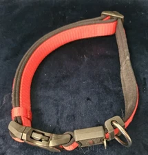 Coastal Dog Collars Red and Black