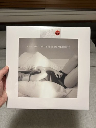 The Tortured Poets Department Taylor Swift Target Exclusive Phantom Clear Vinyl
