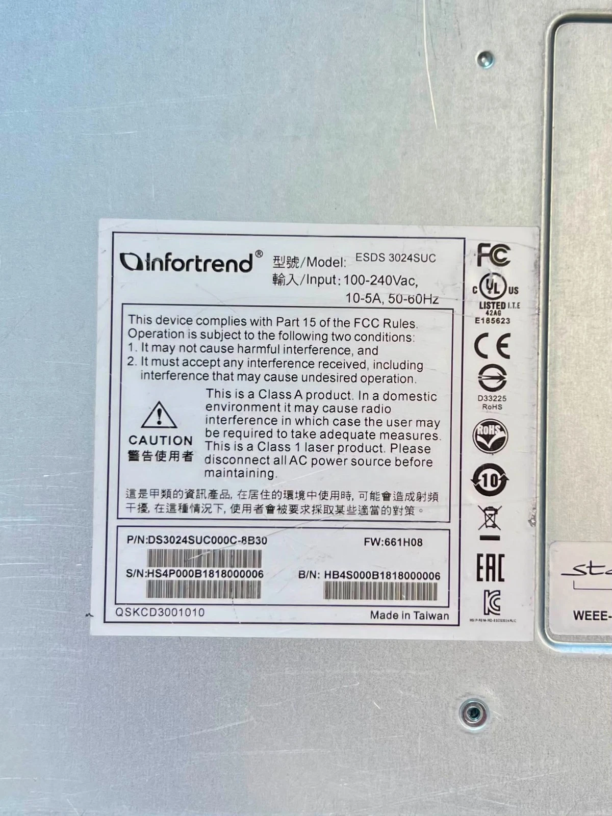 Infortrend DS 3024SUC – Ansicht 4