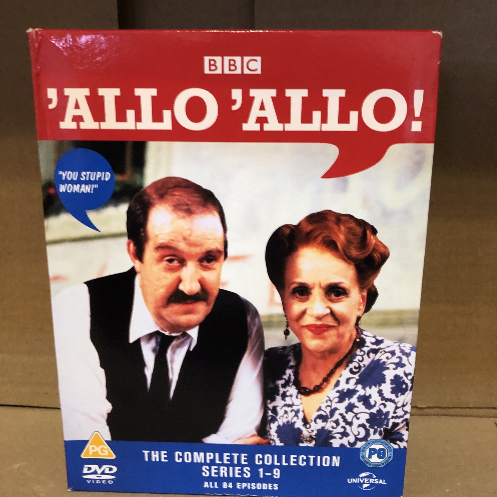 Allo 'Allo: Complete Collection - Series/Season 1-9 [PG] DVD Box Set