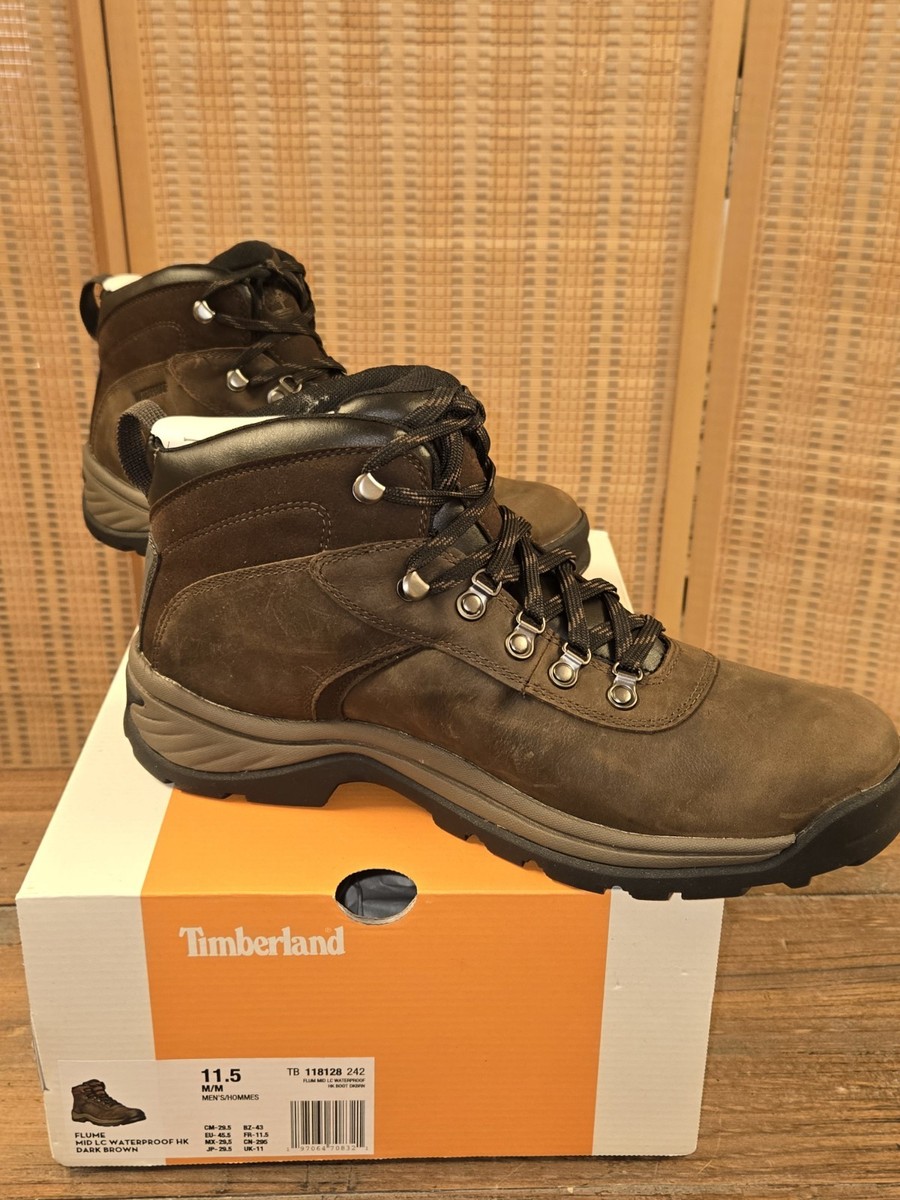 Timberland Flume TB018128242 Men Dark Brown Leather Mid  display picture 2