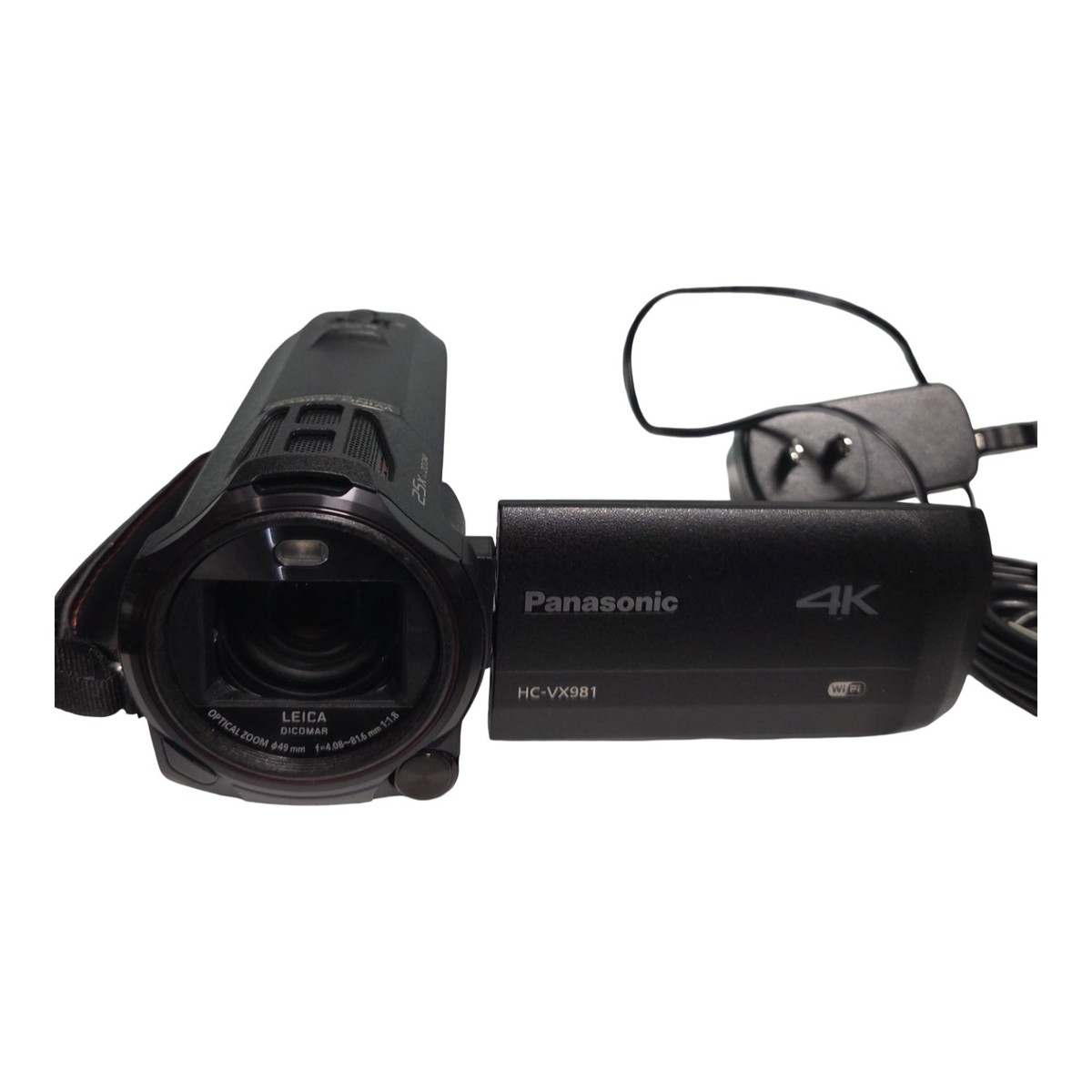 Panasonic HC-VX981K 4K HD Camcorder with 20X LEICA DICOMAR