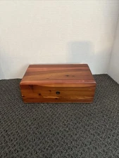 Vtg Lane Salesman Sample Mini Cedar Chest Jacksonville Fla Fasking Furniture EUC