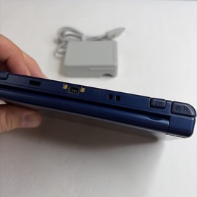 New Nintendo 3DS XL LL Blue Console  - Tested! Top IPS W Charger Stylus