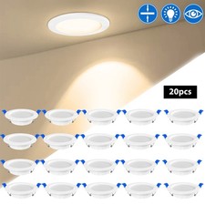 20 x 5W LED Spot Einbaustrahler Einbauleuchte Deckenleuchte Deckenlampe Warmwei&szlig;
