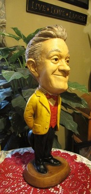 Vintage 1971 Esco STAN LAUREL Chalkware statue / figure.