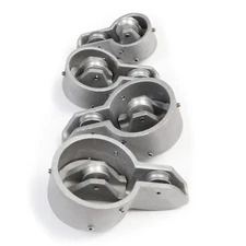 Flagpole Truck Aluminum Internal Pulley Stationary 2 2.5 3 3.5" USA Made Silver