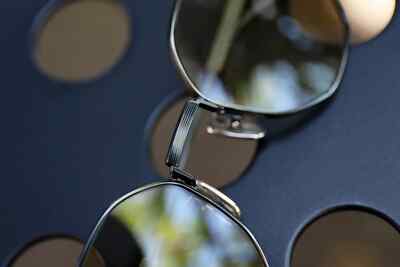 Lunetta BADA No.73/01 SUN col.1070 Matte black x glossy black