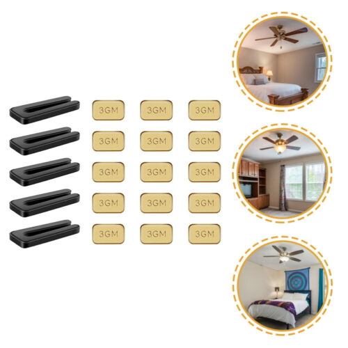 5 Sets Balance Sheet Kit Ceiling Fan Balancing Tools Blade Weights Office