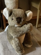 Vintage 1989 Dakini Brown White Koala Bear Stuffed Animal Plush Soft Toy