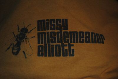 missy misdemeanor elliott t shirt Original Vintage Napo 100 % Cotton Tourshirt