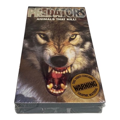Time Warner Presents Predators of the Wild - Wolf 1994 Warner Home Video VHS NEW