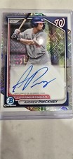 2024 Bowman Chrome ANDREW PINCKNEY Mojo On-Card Autograph! Washington Nationals