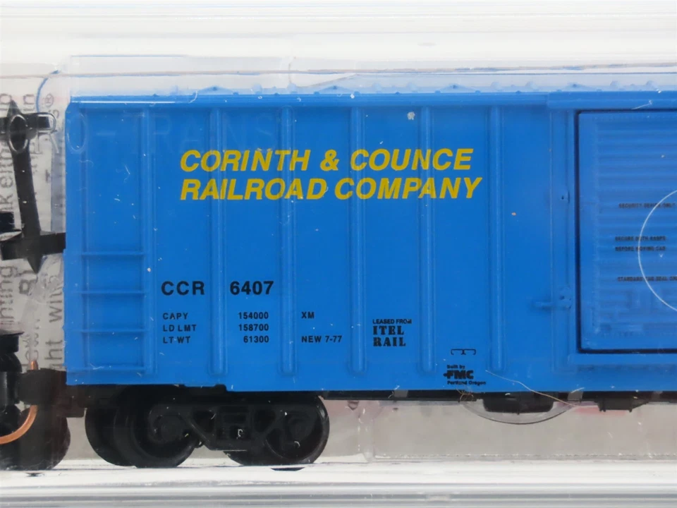 N Scale Micro-Trains MTL 25140 CCR Corinth & Counce Railroad 50' Box Car #6407 - Image 2 of 4
