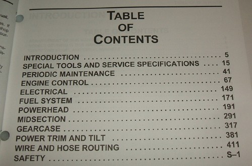Johnson 2004 200 hp Service Manual 4 Stroke Outboard 200hp 225hp Repair Shop - Foto 2 di 4