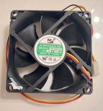 12V YM YM1208PTB3 M Fan 0.07A 80x80x25mm 4pin Computer case Side PC DC Brushless