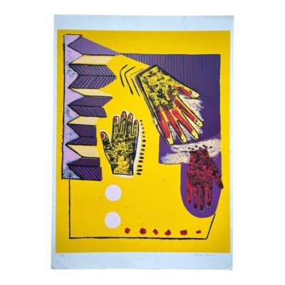 HILDA VIDAL. Engraving. Serigraphy. Cuban Art. Contemporary Art. Cuban Painter.