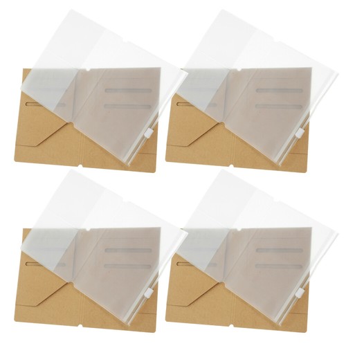 4 Pcs Passport Storage Clip Travel Documents Organiser Small Holder Case - Picture 12 of 12