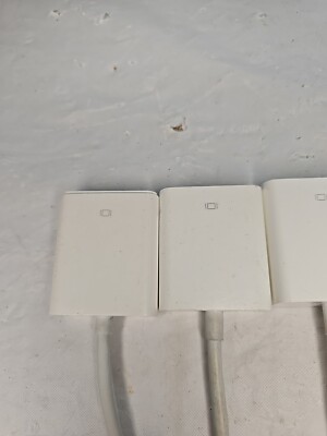 Lot Of 5 Genuine Apple A1368 A1307 A1305 30 Pin To VGA, Mini