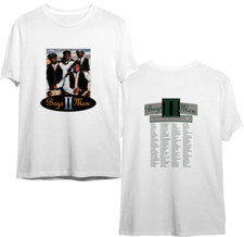 Boyz II Men 1995 World Tour Vintage Tee   Double Sided Concert T-Shirt