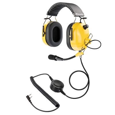 ArrowMax AHDH0042-YW-K2 Noise Isolating Headset for Kenwood NX-P1300 NX-3320