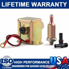 12V Low Pressure Universal Electric Fuel Pump Metal Fits Petrol Diesel 4-7PSI US