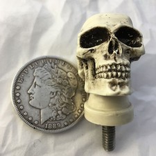 Custom Made in USA 1/4x20 Skull Bolt Skeleton Hearse Hot Rat Street Rod 29T-B