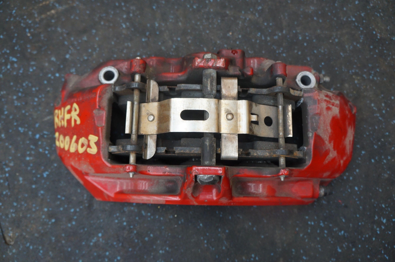 Front Right Carbon Ceramic Brake Caliper Red OEM 261772 Ferrari 458 2010-15