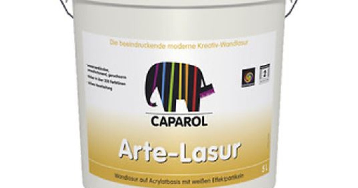 ArteLasur Caparol transparent 5L lasure murale effet décoratif