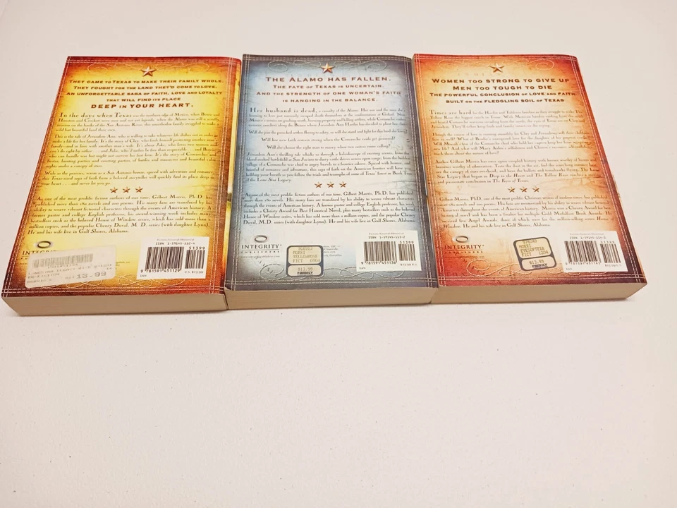 Lonestar Legacy series by Gilbert Morris - set of 3 - Christian fiction - Image 2 of 2