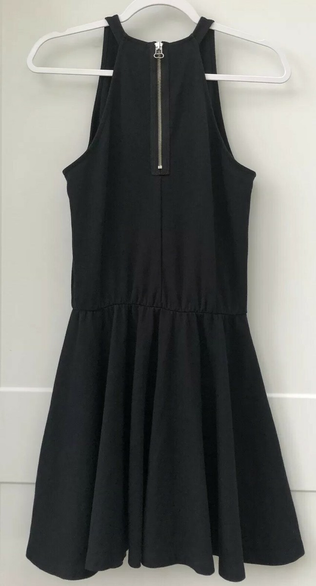 Robe Gap Femme Taille XL - Imprimé Noir Et Blanc, Style Fit & Flare/skater, Manches Courtes, Occasion