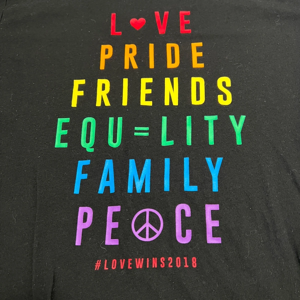 Love wins shirt old best sale navy