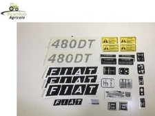 DECALCOMANIE ADESIVE PER TRATTORE FIAT 480DT