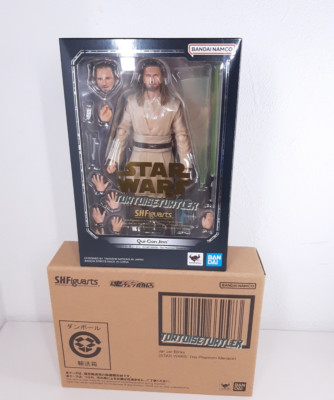 S.H.Figuarts Qui-Gon Jinn & Jar Jar Binks STAR WARS Phantom Menace Bandai figure