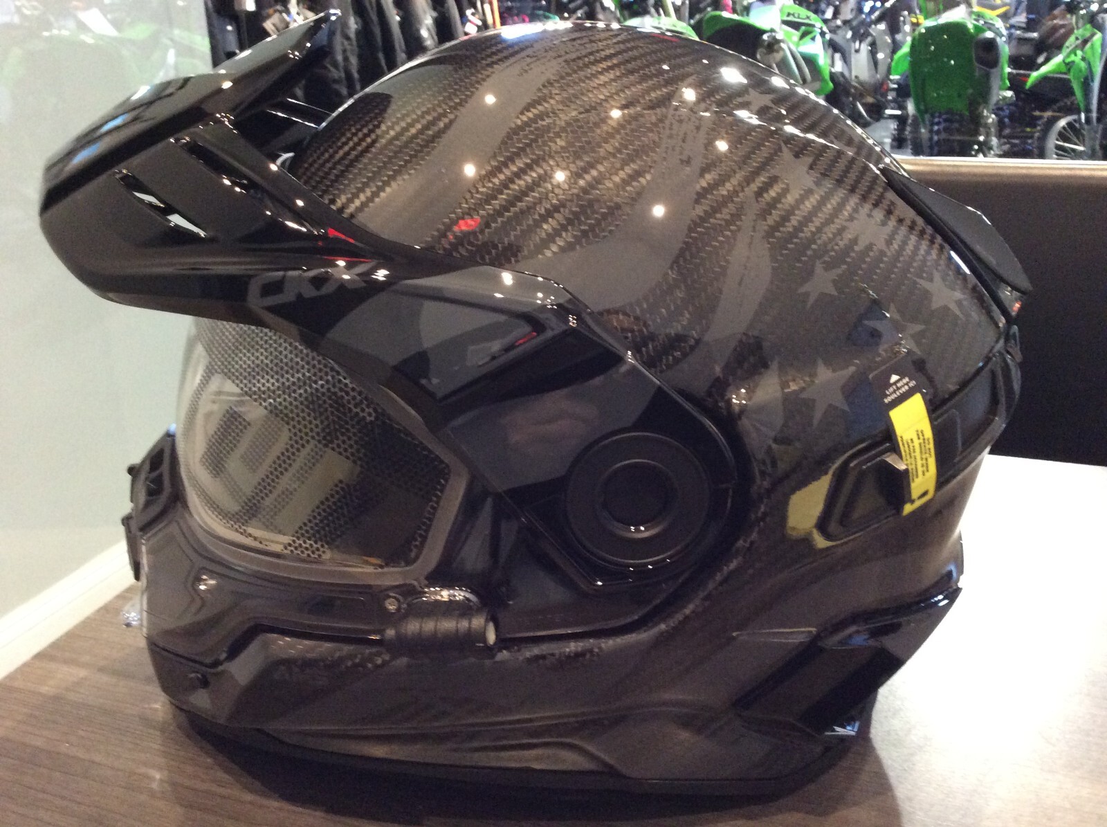 CKX Mission Patriot LE Carbon Fiber Helmet Photochromic Electric Shield SIZE LG eBay